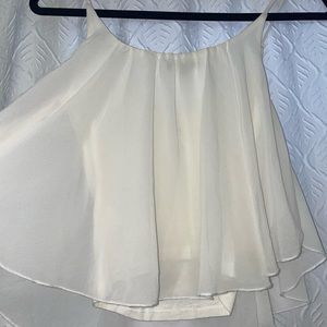 Cute spaghetti strap blouse S